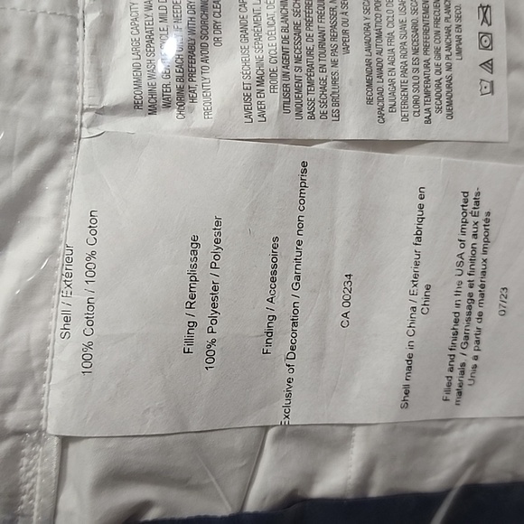 Nwt-Stearns-Foster Luxury Comforter/devut - Picture 10 of 11